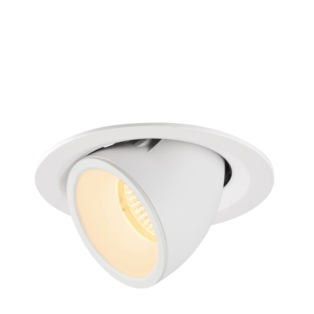 SLV 1005952 Numinos Gimble M Deckeneinbauleuchte Weiß 3000K 40° 9,5cm