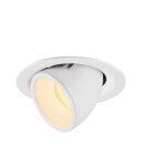 SLV 1005952 Numinos Gimble M Deckeneinbauleuchte Weiß 3000K 40° 9,5cm