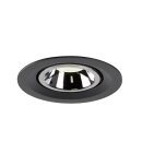SLV 1005962 Numinos Gimble M Deckeneinbauleuchte Schwarz/Chrom 4000K 40° 9,5cm