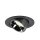 SLV 1005962 Numinos Gimble M Deckeneinbauleuchte Schwarz/Chrom 4000K 40° 9,5cm