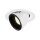 SLV 1005969 Numinos Gimble M Deckeneinbauleuchte Weiß/Schwarz 4000K 40° 9,5cm