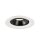 SLV 1005969 Numinos Gimble M Deckeneinbauleuchte Weiß/Schwarz 4000K 40° 9,5cm