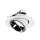 SLV 1005971 Numinos Gimble M Deckeneinbauleuchte Weiß/Chrom 4000K 40° 9,5cm
