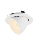 SLV 1005988 Numinos Gimble L Deckeneinbauleuchte Weiß 2700K 40° 11,5cm