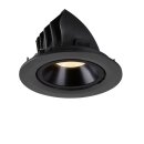 SLV 1005999 Numinos Gimble L Deckeneinbauleuchte Schwarz 3000K 55° 11,5cm
