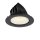 SLV 1006000 Numinos Gimble L Deckeneinbauleuchte Schwarz/Weiß 3000K 55° 11,5cm