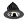 SLV 1006001 Numinos Gimble L Deckeneinbauleuchte Schwarz/Chrom 3000K 55° 11,5cm