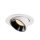 SLV 1006004 Numinos Gimble L Deckeneinbauleuchte Weiß/Chrom 3000K 20° 11,5cm