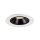 SLV 1006005 Numinos Gimble L Deckeneinbauleuchte Weiß/Schwarz 3000K 40° 11,5cm