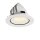 SLV 1006006 Numinos Gimble L Deckeneinbauleuchte Weiß 3000K 40° 11,5cm