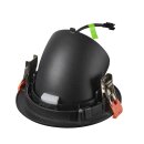 SLV 1006013 Numinos Gimble L Deckeneinbauleuchte Schwarz/Chrom 4000K 20° 11,5cm