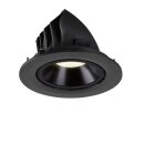 SLV 1006014 Numinos Gimble L Deckeneinbauleuchte Schwarz 4000K 40° 11,5cm