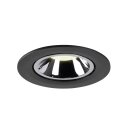 SLV 1006016 Numinos Gimble L Deckeneinbauleuchte Schwarz/Chrom 4000K 40° 11,5cm
