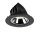 SLV 1006016 Numinos Gimble L Deckeneinbauleuchte Schwarz/Chrom 4000K 40° 11,5cm