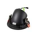 SLV 1006019 Numinos Gimble L Deckeneinbauleuchte Schwarz/Chrom 4000K 55° 11,5cm
