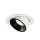SLV 1006023 Numinos Gimble L Deckeneinbauleuchte Weiß/Schwarz 4000K 40° 11,5cm