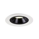 SLV 1006026 Numinos Gimble L Deckeneinbauleuchte Weiß/Schwarz 4000K 55° 11,5cm