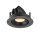 SLV 1005819 Numinos Gimble XS Deckeneinbauleuchte Schwarz 2700K 55° 5,7cm