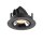 SLV 1005821 Numinos Gimble XS Deckeneinbauleuchte Schwarz/Chrom 2700K 55° 5,7cm