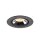 SLV 1005821 Numinos Gimble XS Deckeneinbauleuchte Schwarz/Chrom 2700K 55° 5,7cm