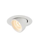 SLV 1005823 Numinos Gimble XS Deckeneinbauleuchte Weiß 2700K 20° 5,7cm