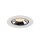 SLV 1005824 Numinos Gimble XS Deckeneinbauleuchte Weiß/Chrom 2700K 20° 5,7cm