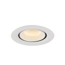 SLV 1005826 Numinos Gimble XS Deckeneinbauleuchte Weiß 2700K 40° 5,7cm
