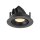 SLV 1005831 Numinos Gimble XS Deckeneinbauleuchte Schwarz 3000K 20° 5,7cm