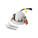 SLV 1005848 Numinos Gimble XS Deckeneinbauleuchte Weiß/Chrom 3000K 55° 5,7cm