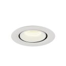SLV 1005859 Numinos Gimble XS Deckeneinbauleuchte Weiß 4000K 20° 5,7cm