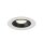 SLV 1005861 Numinos Gimble XS Deckeneinbauleuchte Weiß/Schwarz 4000K 40° 5,7cm