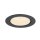 SLV 1006030 Numinos Gimble XL Deckeneinbauleuchte Schwarz/Weiß 2700K 20° 13,5cm