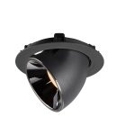 SLV 1006031 Numinos Gimble XL Deckeneinbauleuchte Schwarz/Chrom 2700K 20° 13,5cm