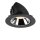 SLV 1006031 Numinos Gimble XL Deckeneinbauleuchte Schwarz/Chrom 2700K 20° 13,5cm