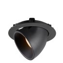SLV 1006035 Numinos Gimble XL Deckeneinbauleuchte Schwarz 2700K 55° 13,5cm