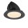 SLV 1006036 Numinos Gimble XL Deckeneinbauleuchte Schwarz/Weiß 2700K 55° 13,5cm