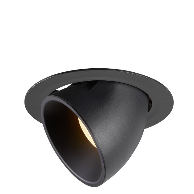 SLV 1006047 Numinos Gimble XL Deckeneinbauleuchte Schwarz 3000K 20° 13,5cm