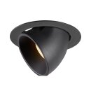 SLV 1006050 Numinos Gimble XL Deckeneinbauleuchte Schwarz...