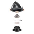 SLV 1006050 Numinos Gimble XL Deckeneinbauleuchte Schwarz 3000K 40° 13,5cm