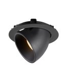 SLV 1006050 Numinos Gimble XL Deckeneinbauleuchte Schwarz 3000K 40° 13,5cm