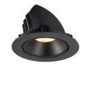 SLV 1006053 Numinos Gimble XL Deckeneinbauleuchte Schwarz...