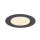 SLV 1006054 Numinos Gimble XL Deckeneinbauleuchte Schwarz/Weiß 3000K 55° 13,5cm