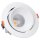 SLV 1006060 Numinos Gimble XL Deckeneinbauleuchte Weiß 3000K 40° 13,5cm
