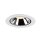 SLV 1006064 Numinos Gimble XL Deckeneinbauleuchte Weiß/Chrom 3000K 55° 13,5cm
