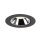 SLV 1006070 Numinos Gimble XL Deckeneinbauleuchte Schwarz/Chrom 4000K 40° 13,5cm