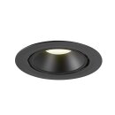 SLV 1006071 Numinos Gimble XL Deckeneinbauleuchte Schwarz 4000K 55° 13,5cm