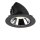 SLV 1006073 Numinos Gimble XL Deckeneinbauleuchte Schwarz/Chrom 4000K 55° 13,5cm