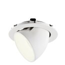 SLV 1006075 Numinos Gimble XL Deckeneinbauleuchte Weiß 4000K 20° 13,5cm
