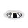 SLV 1006076 Numinos Gimble XL Deckeneinbauleuchte Weiß/Chrom 4000K 20° 13,5cm