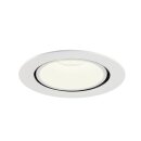 SLV 1006078 Numinos Gimble XL Deckeneinbauleuchte Weiß 4000K 40° 13,5cm